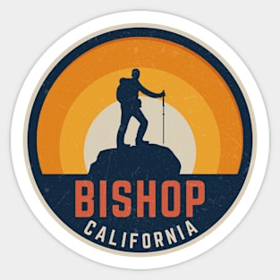 Bishop California Hiking Sticker